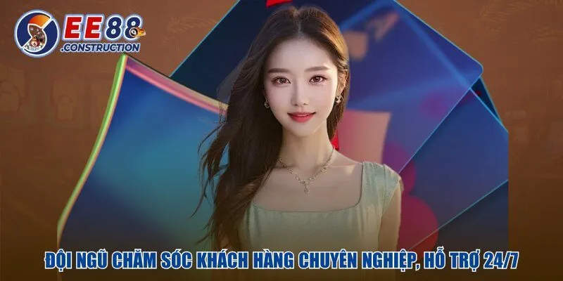 Đội ngũ chăm sóc khách hàng chuyên nghiệp, hỗ trợ 24/7